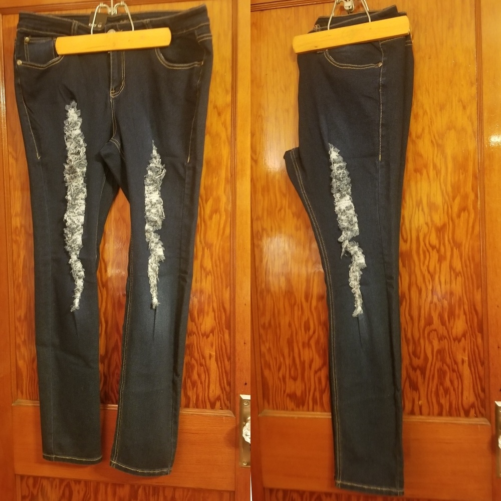 Distressed Jeans